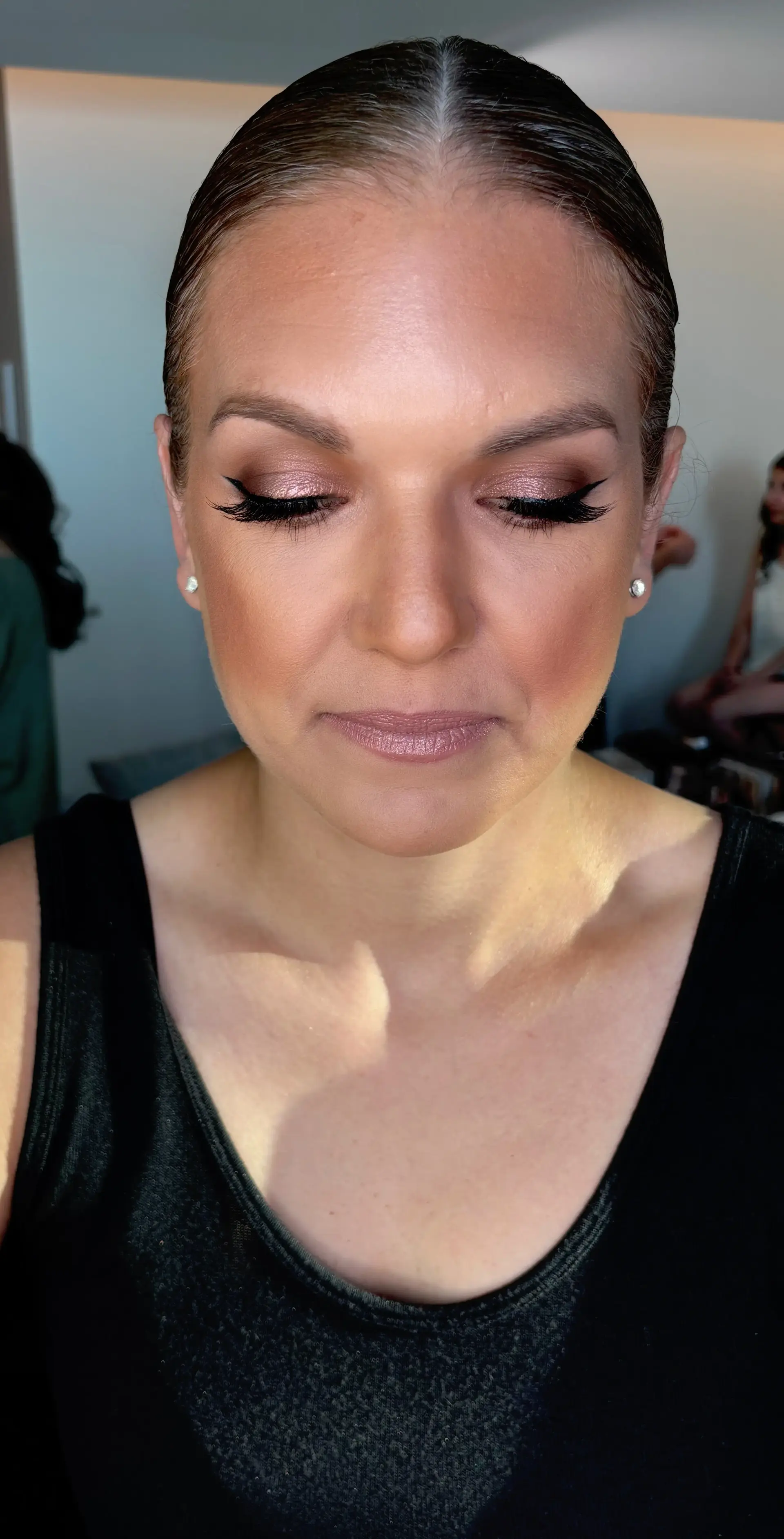 Flawless eye makeup and lashes by itskrisbeauty — professional makeup artist Toronto
